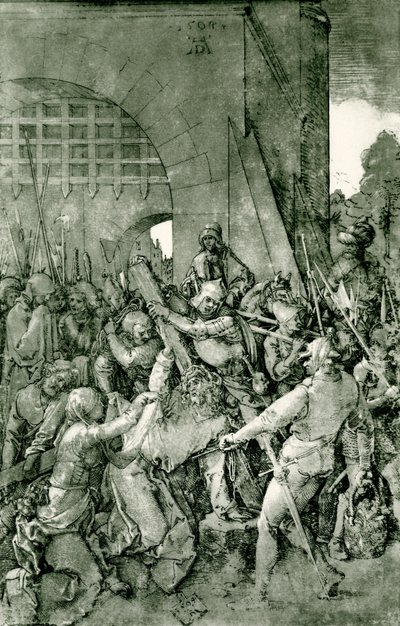 Christ tombe sous la croix - Albrecht Dürer