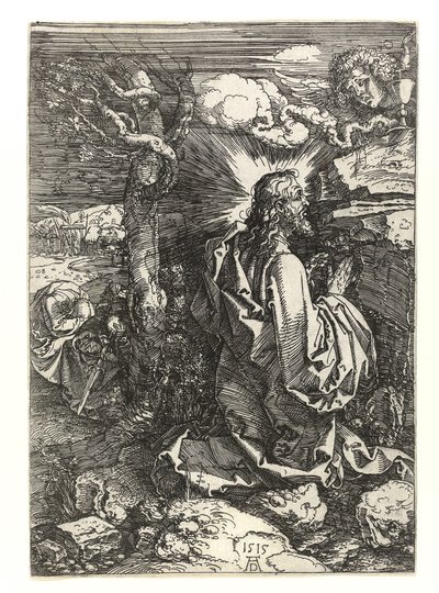 Le Christ au jardin des oliviers, 1515 - Albrecht Dürer