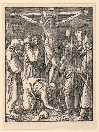 Christ en croix (La Crucifixion), de la série La Petite Passion - Albrecht Dürer