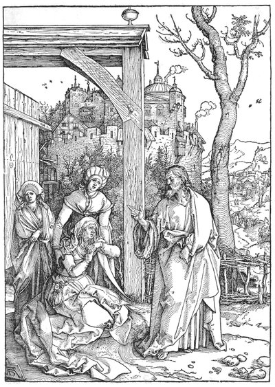 Le Christ prend congé de sa Mère - Albrecht Dürer