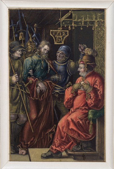 Le Christ devant Caïphe - Albrecht Dürer