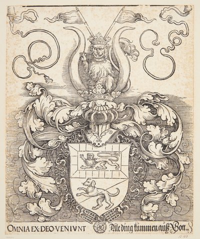 Blason de Lorenz Staiber - Albrecht Dürer