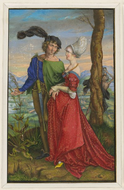 Les amoureux et la mort - Albrecht Dürer
