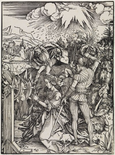 La décapitation de sainte Catherine - Albrecht Dürer
