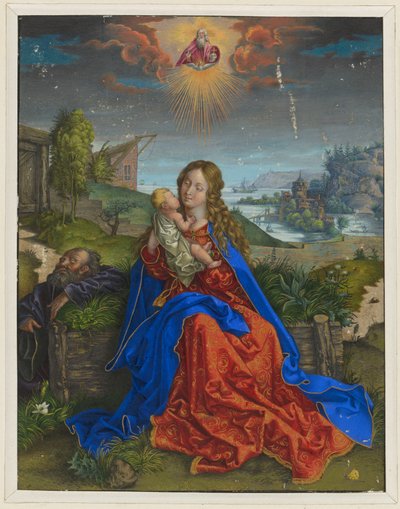 La Sainte Famille et le papillon - Albrecht Dürer