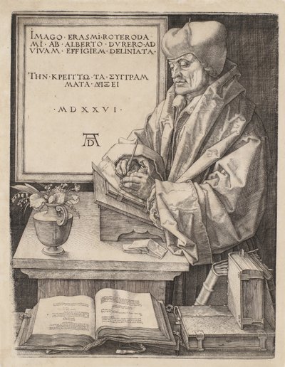 Érasme de Rotterdam - Albrecht Dürer