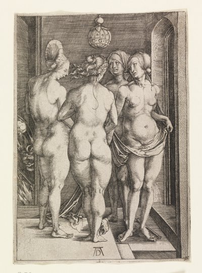 Quatre femmes nues (Les Quatre Sorcières) - Albrecht Dürer
