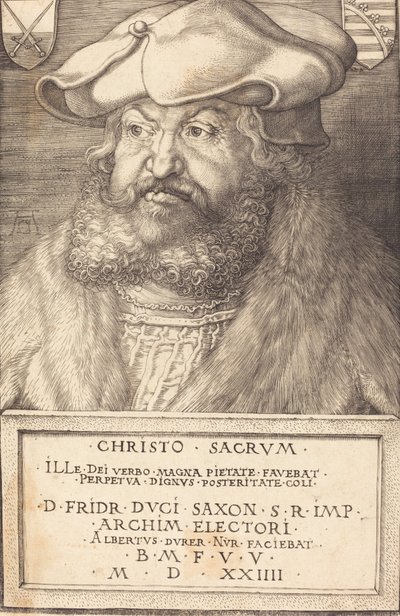 Frédéric le Sage, Électeur de Saxe, 1524 - Albrecht Dürer