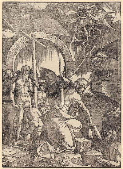 La flagellation du Christ, feuille n° 5 de la série « La Grande Passion » - Albrecht Dürer