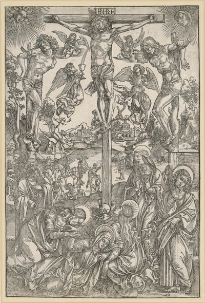 French : Le grand calvaire - Albrecht Dürer