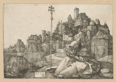 Saint Antoine lisant - Albrecht Dürer
