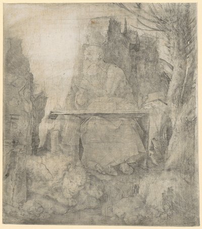Saint Jérôme près du saule - Albrecht Dürer