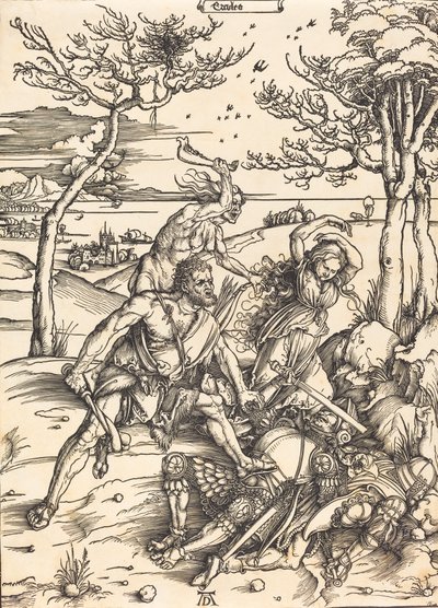 Hercule conquérant Cacus - Albrecht Dürer