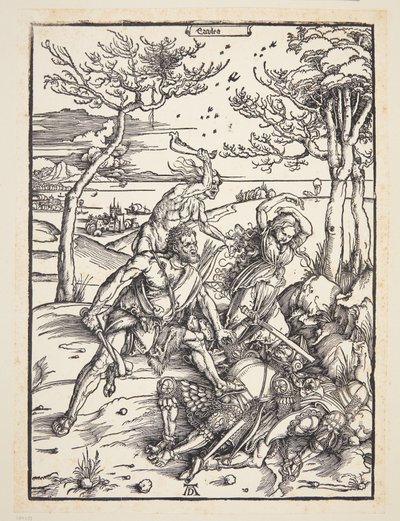 Hercule conquérant les jumeaux Molionide - Albrecht Dürer