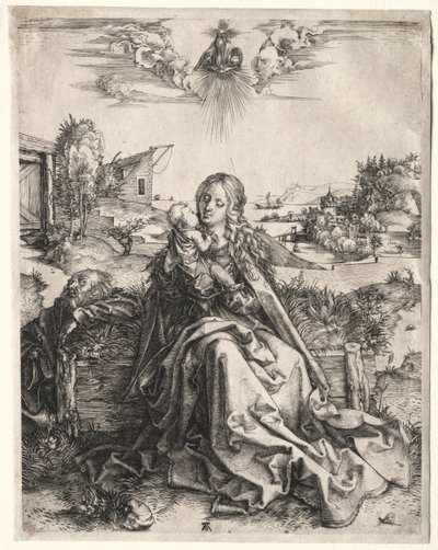 Sainte Famille avec le papillon, vers 1495 - Albrecht Dürer