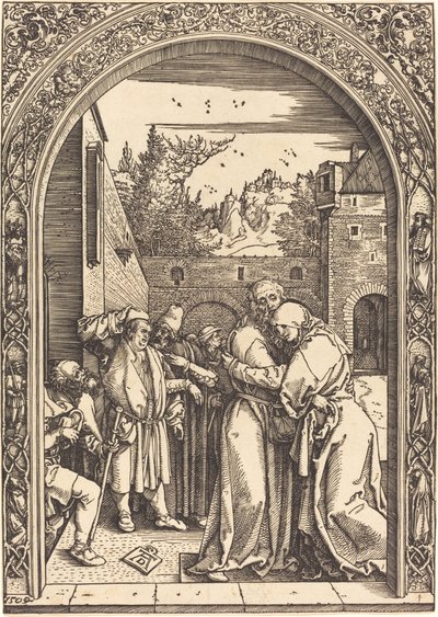 Joachim et Anne à la Porte Dorée - Albrecht Dürer