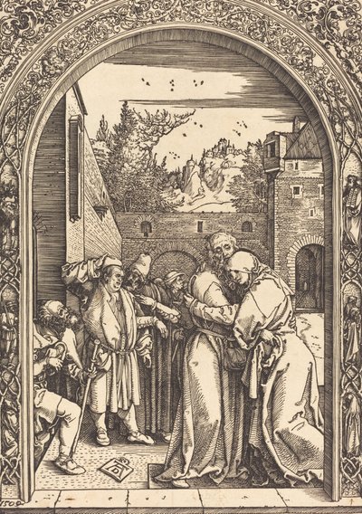 Joachim et Anne à la Porte Dorée - Albrecht Dürer