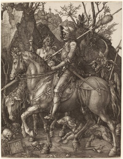 Le Chevalier, la Mort et le Diable - Albrecht Dürer