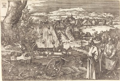 Paysage avec le canon - Albrecht Dürer