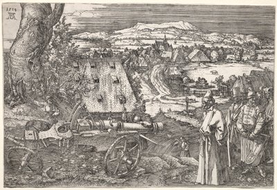 Paysage avec le canon - Albrecht Dürer