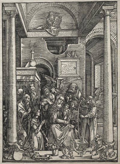 Vie de la Vierge : Adoration de la Vierge et de l
