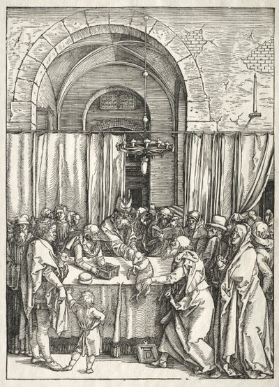 Vie de la Vierge : Rejet du sacrifice de Joachim - Albrecht Dürer