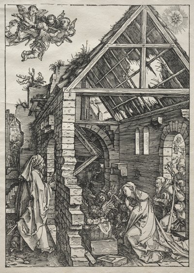 Vie de la Vierge : La Nativité - Albrecht Dürer