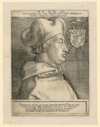 Armoiries représentant un lion et un coq - Albrecht Dürer