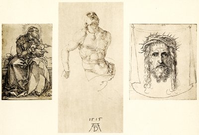 Maria sur la rive herbeuse - Albrecht Dürer