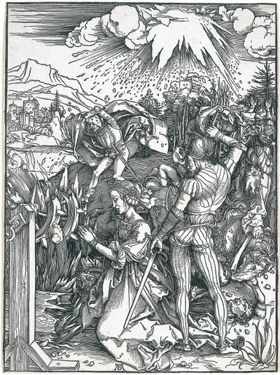 Martyre de Sainte Catherine - Albrecht Dürer