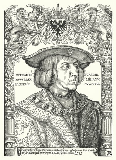Maximilien Ier, Saint Empereur Romain - Albrecht Dürer
