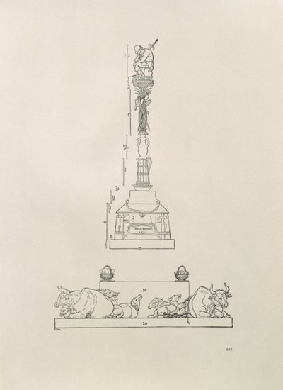 Monument commémorant la victoire sur les paysans, du 