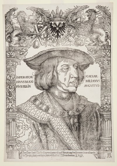 Portrait de Maximilien I - Albrecht Dürer
