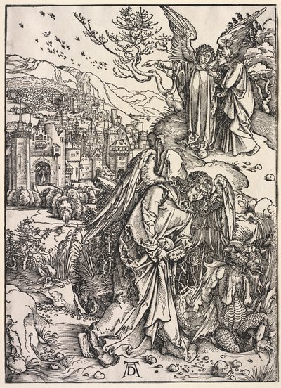Révélation de Saint Jean : Ange avec la clé de l