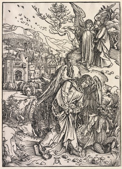 Révélation de Saint Jean : Ange avec la clé de l