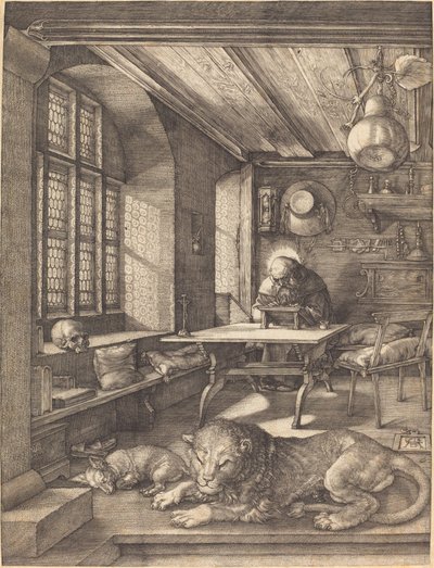 Saint Jérôme dans son étude - Albrecht Dürer