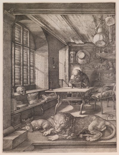 Saint Jérôme dans son cabinet de travail - Albrecht Dürer