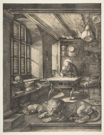 Saint Jérôme dans son cabinet de travail - Albrecht Dürer