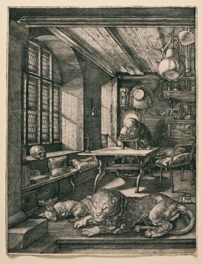 Saint Jérôme dans sa Cellule - Albrecht Dürer