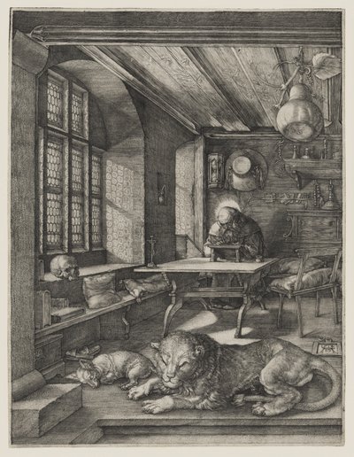 Saint Jérôme dans son étude - Albrecht Dürer