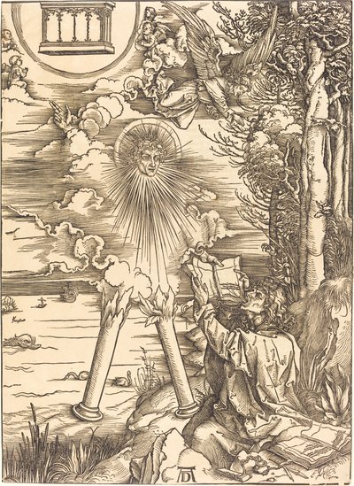 Saint Jean dévorant le livre - Albrecht Dürer