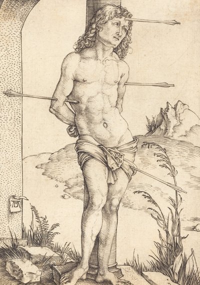Saint Sébastien attaché à la colonne - Albrecht Dürer