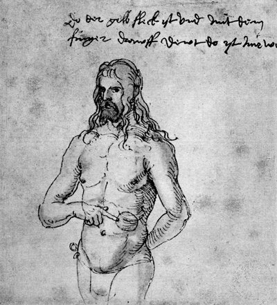 Autoportrait, vers 1512-1513 ou 1519, 1936 - Albrecht Dürer