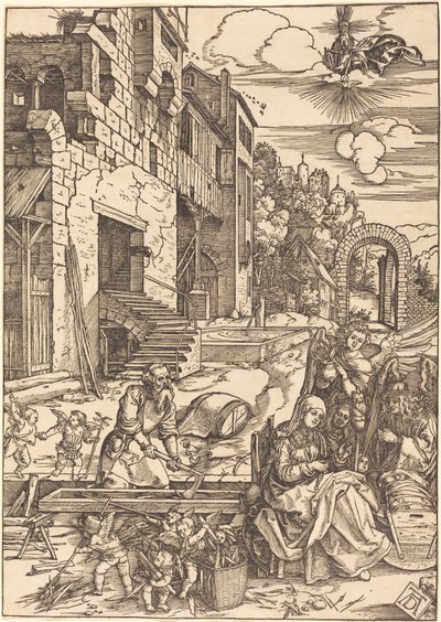 Séjour de la Sainte Famille en Égypte - Albrecht Dürer