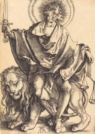 Sol Iustitiae Soleil de justice, vers 1499-1500 - Albrecht Dürer