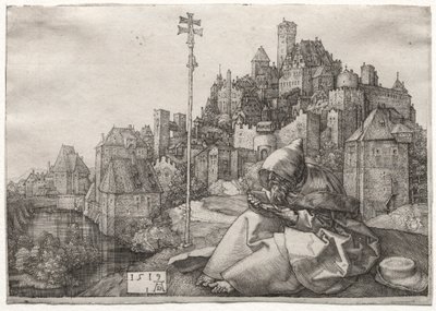 Saint Antoine Lisant - Albrecht Dürer