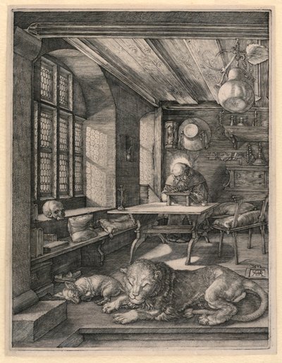Saint Jérôme dans son étude - Albrecht Dürer