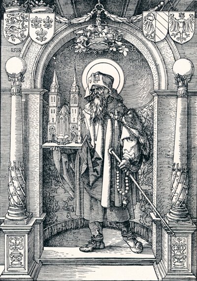 Saint Sebaldus dans la niche, 1518 1906 - Albrecht Dürer