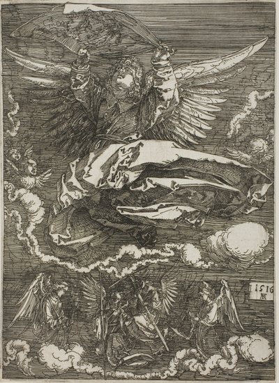 Suaire Étendu par un Ange - Albrecht Dürer