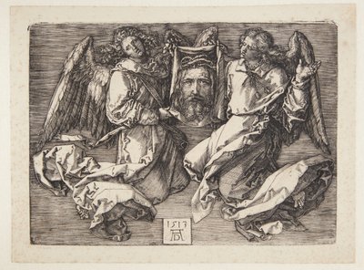 Suaire présenté par deux anges - Albrecht Dürer